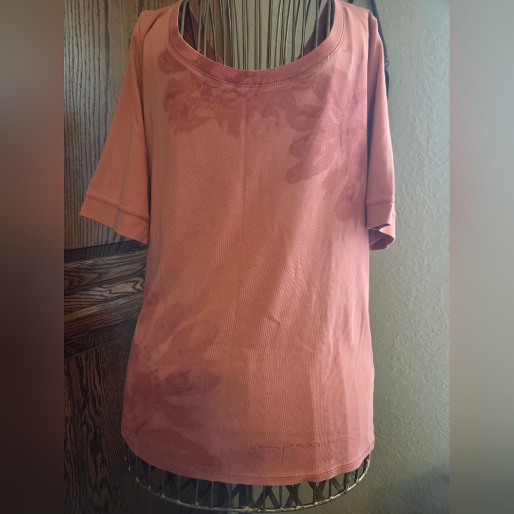 J. Jill Coral CompassionTee - Large